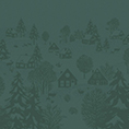 Christmas tree mat Sous les &eacute;toiles Cotton, , swatch