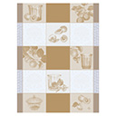 Tea towel Confitures Carreaux Cotton, , swatch